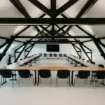 Salle de séminaire sirocco de la ferme bonair